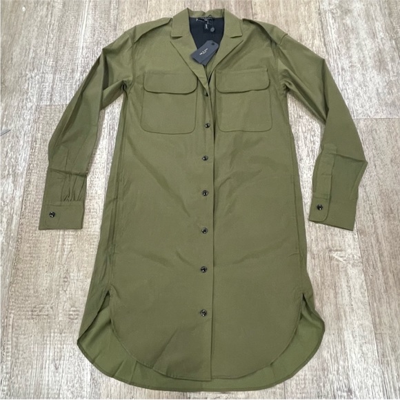 NWT  Rag and Bone “ The Mason Shirt Dress” - Picture 3 of 3
